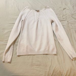 Venus mint green long sleeve sweater size M